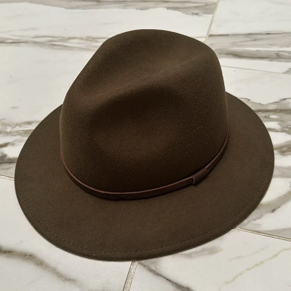 Chic Brown Women's Fedora Hat - Picture 2 of 14